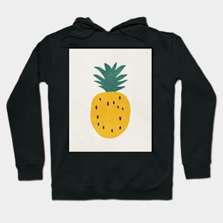 Pineapple, Abstract, Mid century modern kids wall art, Nursery room Hoodie